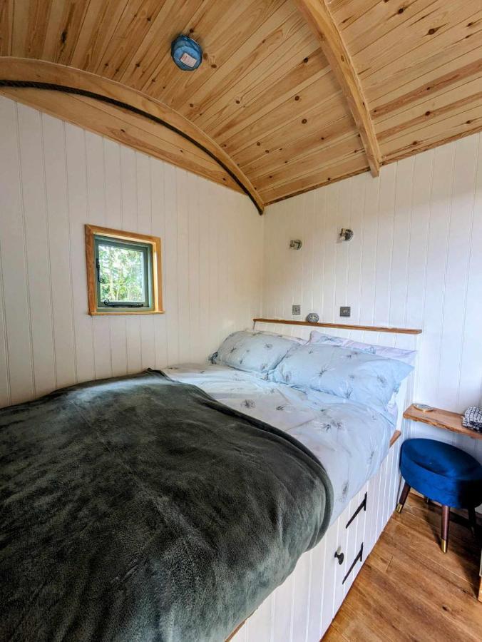 Romantic Nature Retreat, Luxury Glamping & Stargazing Views - Dragonfly Shepherd Hut Yarpole Kültér fotó