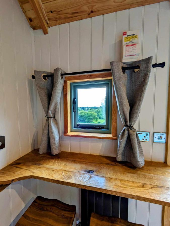Romantic Nature Retreat, Luxury Glamping & Stargazing Views - Dragonfly Shepherd Hut Yarpole Kültér fotó