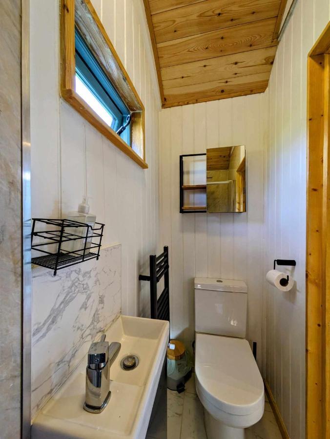 Romantic Nature Retreat, Luxury Glamping & Stargazing Views - Dragonfly Shepherd Hut Yarpole Kültér fotó